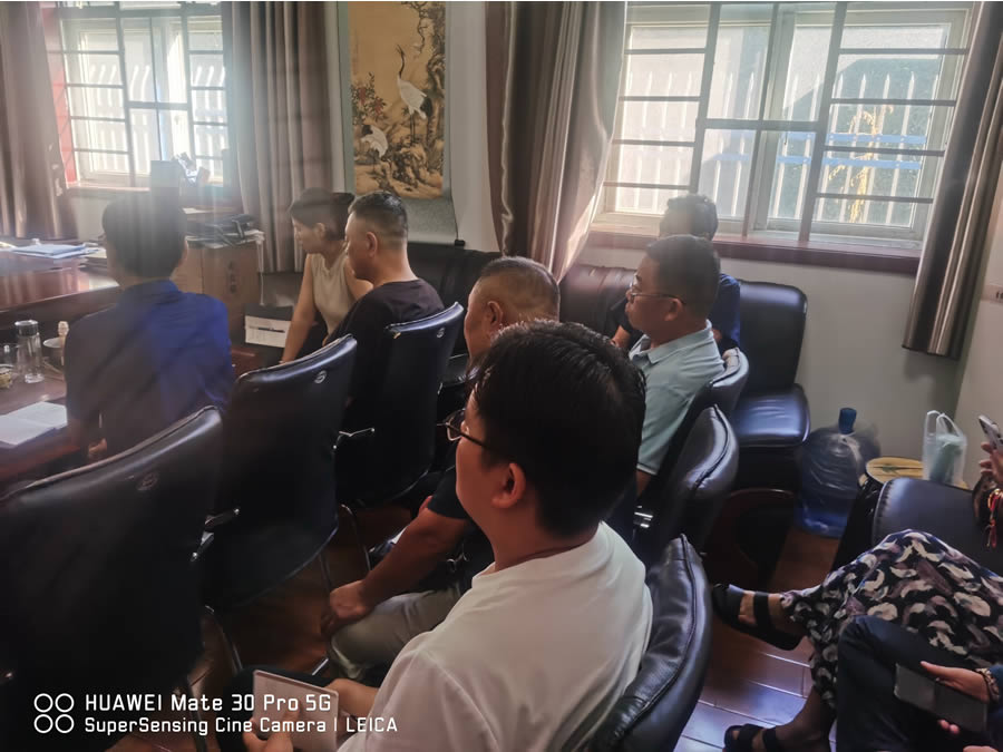 河南省维权中心领导莅临洛阳法律研究会