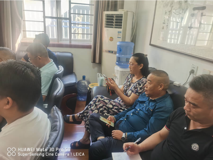 河南省维权中心领导莅临洛阳法律研究会